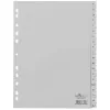 DURABLE Ordnerregister DIN A4 Vollformat A-Z grau 20-teilig, 1 Stück