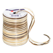  PRÄSENT Geschenkband Raffia matt braun/creme 3,0 mm x 50,0 m 