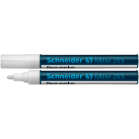 Schneider Maxx 265 Kreidemarker weiß 2,0 - 3,0 mm, 1 Stück