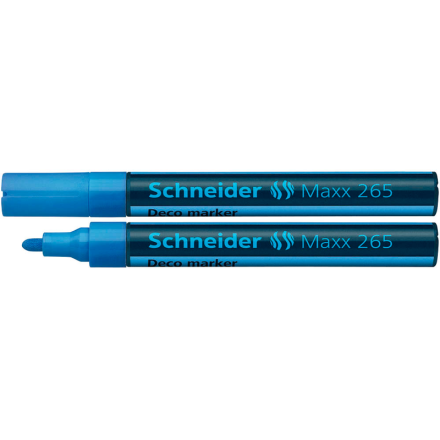 Schneider Maxx 265 Kreidemarker blau 2,0 - 3,0 mm, 1 Stück