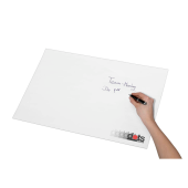  dots Schreibtischunterlage Schreibunterlage weiß Papier 59,0 x 40,0 cm, 30 Blatt 