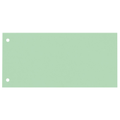  dots Trennstreifen grün, 190 g/qm Karton 24,0 x 10,5 cm, 100 Blatt 