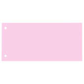 dots Trennstreifen rosa, 190 g/qm Karton 24,0 x 10,5 cm, 100 Blatt 