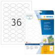  HERMA Etiketten 4380 weiß 40,6 x 25,4 mm, 25 Blatt 