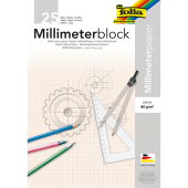  folia Millimeterblock DIN A3, 1 Block 