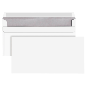  250 Briefumschläge von dots, selbstklebend, ohne Fenster, 75 g/qm, DIN lang 