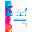  OXFORD Zeichenblock Schule DIN A3 120 g/qm, 20 Blatt, 1 Block 
