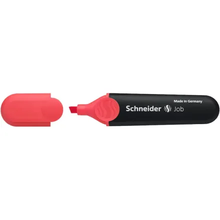 Schneider Job TM 150 Textmarker rot, 1 Stück