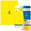 HERMA Etiketten 4561 gelb 105,0 x 148,0 mm, 20 Blatt