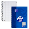  OXFORD Collegeblock Schule Kleinformat kariert DIN A5 Innenrand, 1 Block 