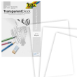  folia Transparentpapier 80 g/qm, 25 Blatt   DIN A4   weiß 