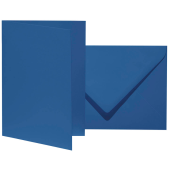  10 artoz Faltkarten mit Briefumschlägen Mosaic DIN B6 marine 