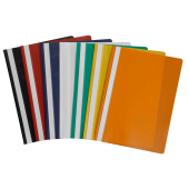  dots Schnellhefter Kunststoff farbsortiert DIN A4, 25 Stück 