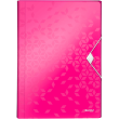  LEITZ Fächermappe WOW 4589 6 Fächer pink, 1 Stück 