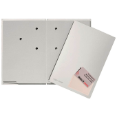  PAGNA Unterschriftenmappe 20 Fächer silber, 1 Stück 