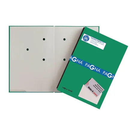 PAGNA Unterschriftenmappe 20 Fächer grün, 1 Stück