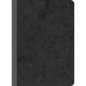  BRUNNEN Notizbuch FACT!plus DIN A6 punktkariert, schwarz 