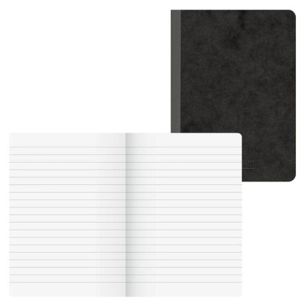 BRUNNEN Notizbuch FACT!plus DIN A6 liniert, schwarz