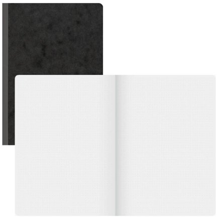 BRUNNEN Notizbuch FACT!plus DIN A5 punktkariert, schwarz