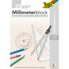  folia Millimeterblock DIN A4, 1 Block 