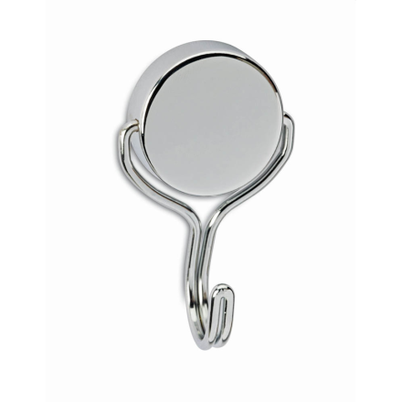 MAUL Magnethaken silber, Metall Ø 3,8 x 2,7 cm, Haftkraft 50 kg, 1 Stück