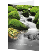  LUMA Trauerkarte Weg DIN B6 