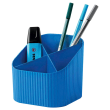  HAN Stiftehalter Re-X-LOOP blau 100% Recyclingmaterial 4 Fächer 11,1 x 12,1 x 10,6 cm 