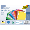  folia Fotokarton farbsortiert 300 g/qm 50 Blatt   DIN A5 