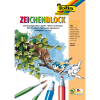  folia Zeichenblock DIN A4 80 g/qm, 50 Blatt, 1 Block 