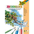  folia Zeichenblock DIN A4 80 g/qm, 50 Blatt, 1 Block 