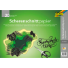  folia Scherenschnittpapier ungummiert schwarz 90 g/qm 20 Bogen   Format 35,0 x 50,0 cm 