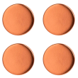  Zeller Magnete Metall roségold, Ø 2,3 x 0,9 cm, 4 Stück 