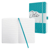  SIGEL Notizbuch Jolie DIN A6 liniert, aqua green Hardcover 