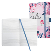  SIGEL Notizbuch JOLIE ca. DIN A5 liniert, blau/rosa Hardcover 
