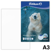  Pelikan Zeichenblock Zoo DIN A3 100 g/qm, 10 Blatt, 1 Block, Motiv nicht wählbar 