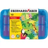 EBERHARD FABER Colori Wachsmalkreiden farbsortiert, 10 Stück
