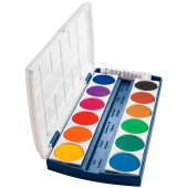  herlitz ST12 Wasserfarbkasten 12 Farben 