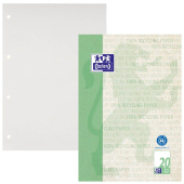  OXFORD Briefblock Recycling DIN A4 blanko 