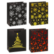  12  TSI Geschenktüten PREMIUM Weihnachten Motiv sortiert 26,0 x 32,0 cm 