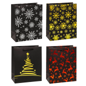  12  TSI Geschenktüten PREMIUM Weihnachten Motiv sortiert 26,0 x 32,0 cm 