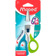  maped Kinderschere SENSOFT hellgrün 13,0 cm, Rechts- und Linkshänder 
