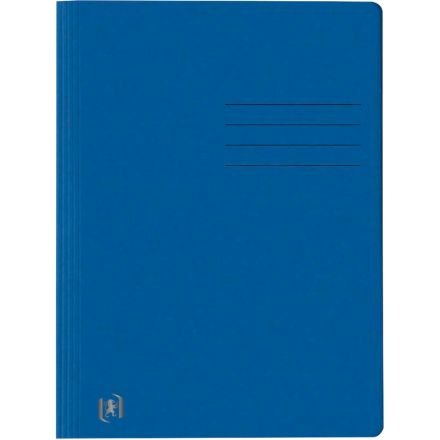 OXFORD Schnellhefter TOP FILE+ Karton blau DIN A4, 1 Stück