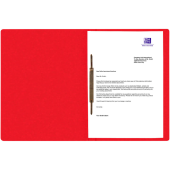 OXFORD Schnellhefter TOP FILE+ Karton rot DIN A4, 1 Stück 