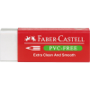  FABER-CASTELL Radiergummi PVC-FREE weiß, 1 Stück 