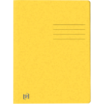 OXFORD Schnellhefter TOP FILE+ Karton gelb DIN A4, 1 Stück