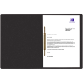  OXFORD Schnellhefter TOP FILE+ Karton schwarz DIN A4, 1 Stück 