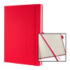  SIGEL Notizbuch CONCEPTUM ca. DIN A4 liniert, rot Hardcover 