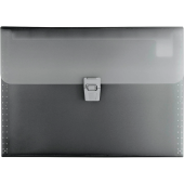  BRUNNEN Fächermappe FACT!pp 10 Fächer schwarz-grau, 1 Stück 