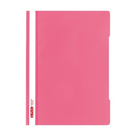 herlitz Schnellhefter Quality Kunststoff pink DIN A4, 1 Stück