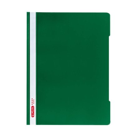 herlitz Schnellhefter Quality Kunststoff grün DIN A4, 1 Stück